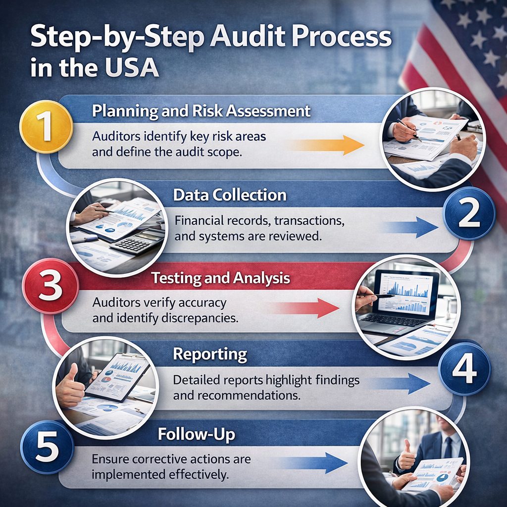 Step-by-Step Audit Process in the USA