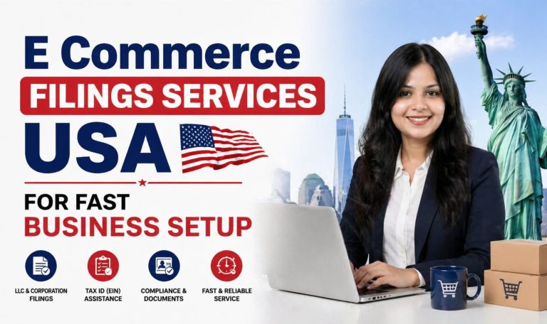 E Commerce Filings Services USA for Fast Business Setup