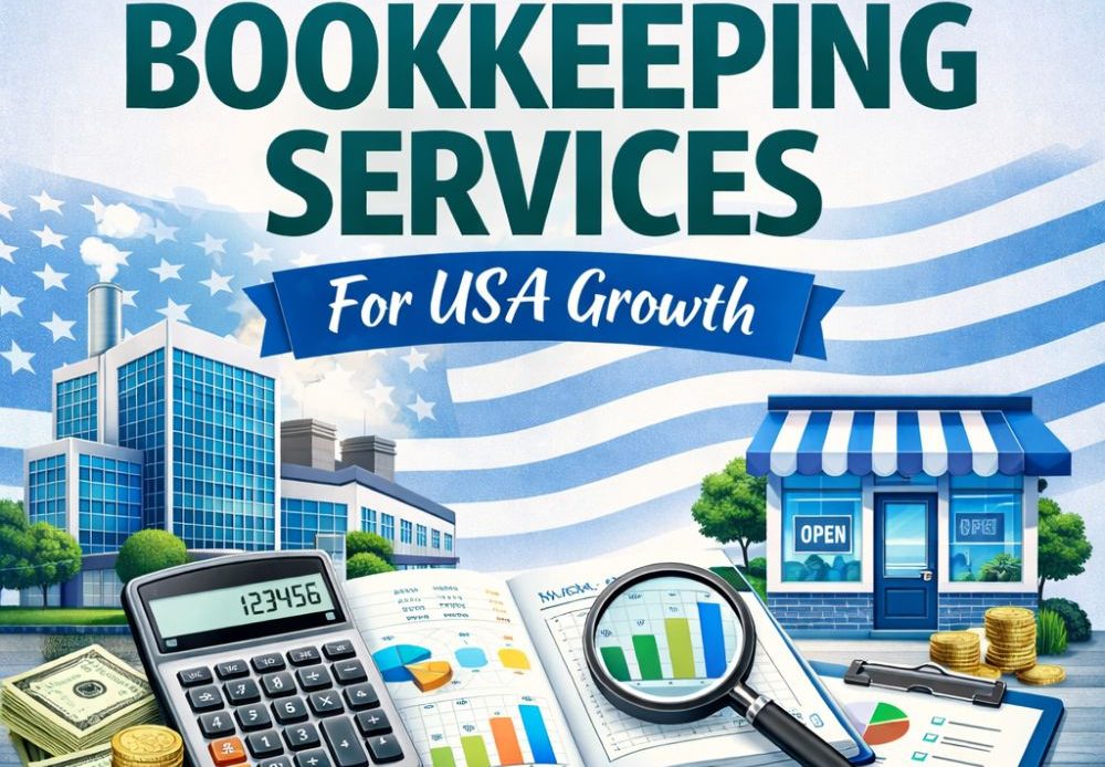 Large & Small Business Bookkeeping Services For USA Growth