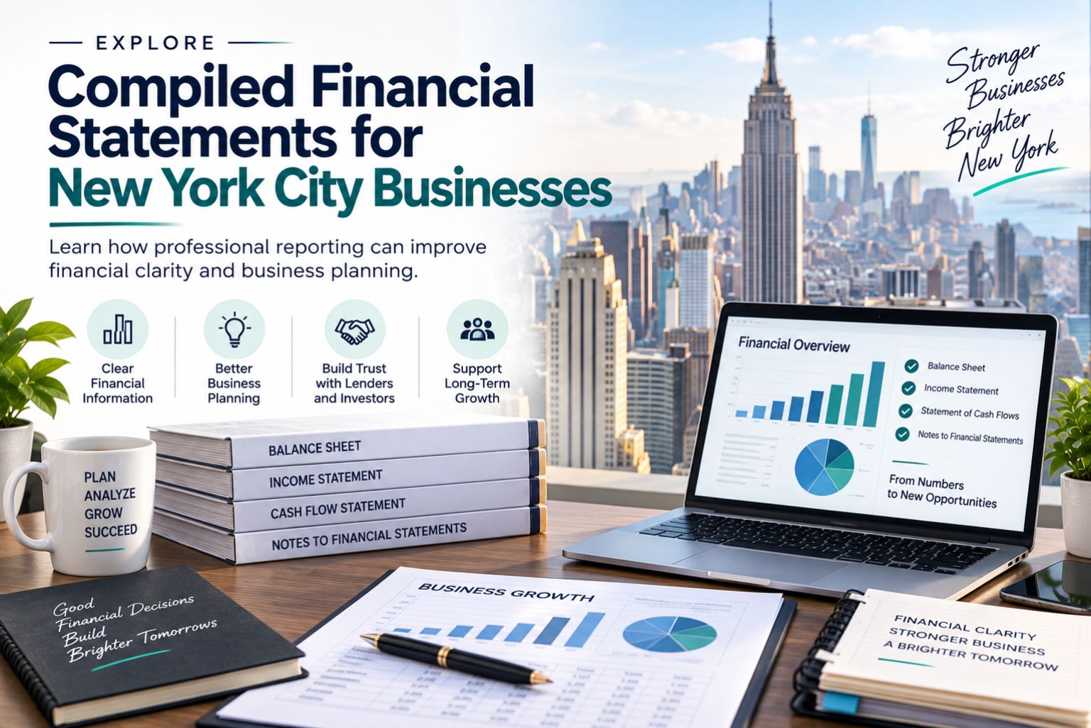Explore compiled financial statements for New York City businesses