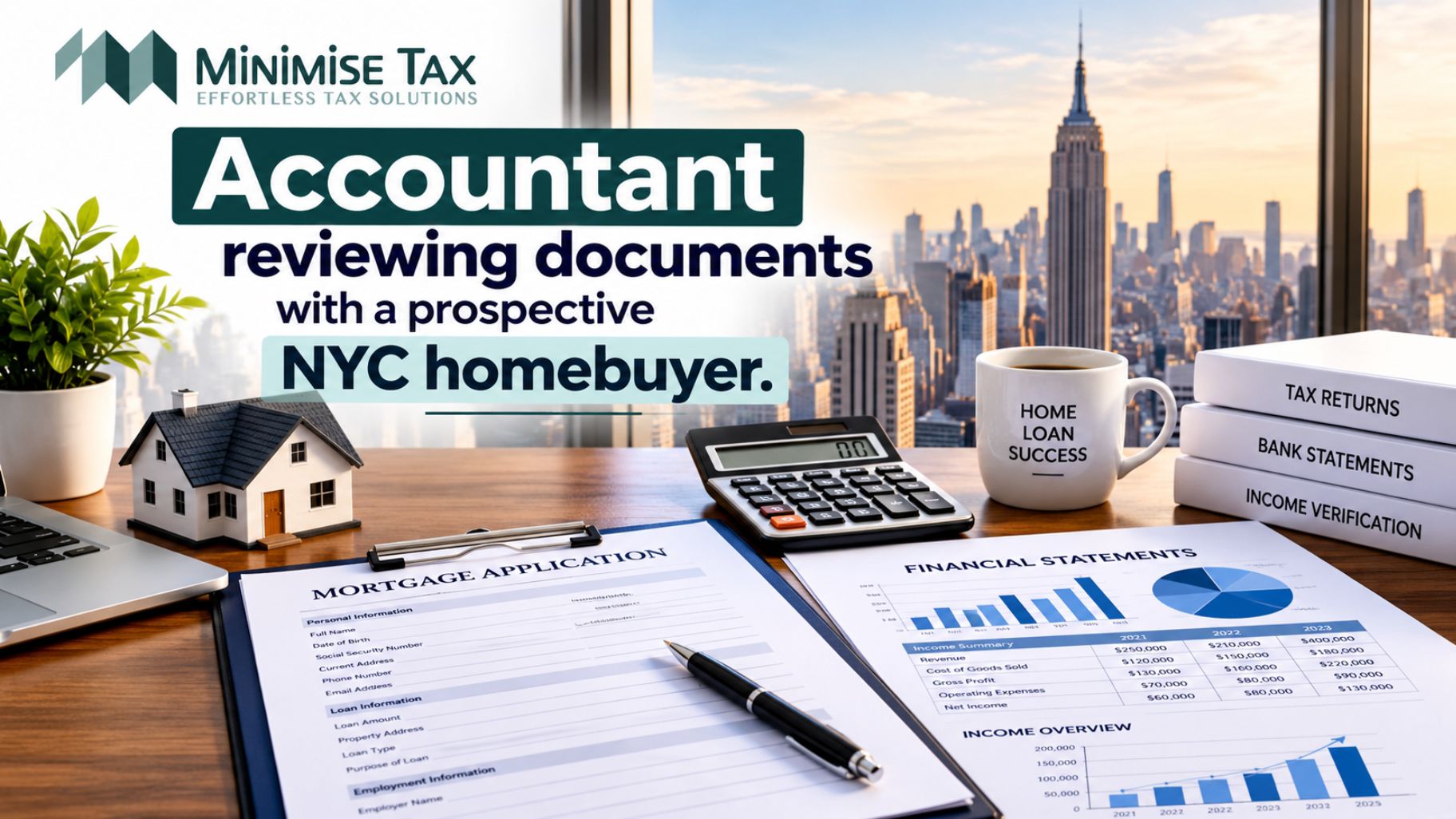 CPA Letter for NYC mortgage income verification and self employed home buyers